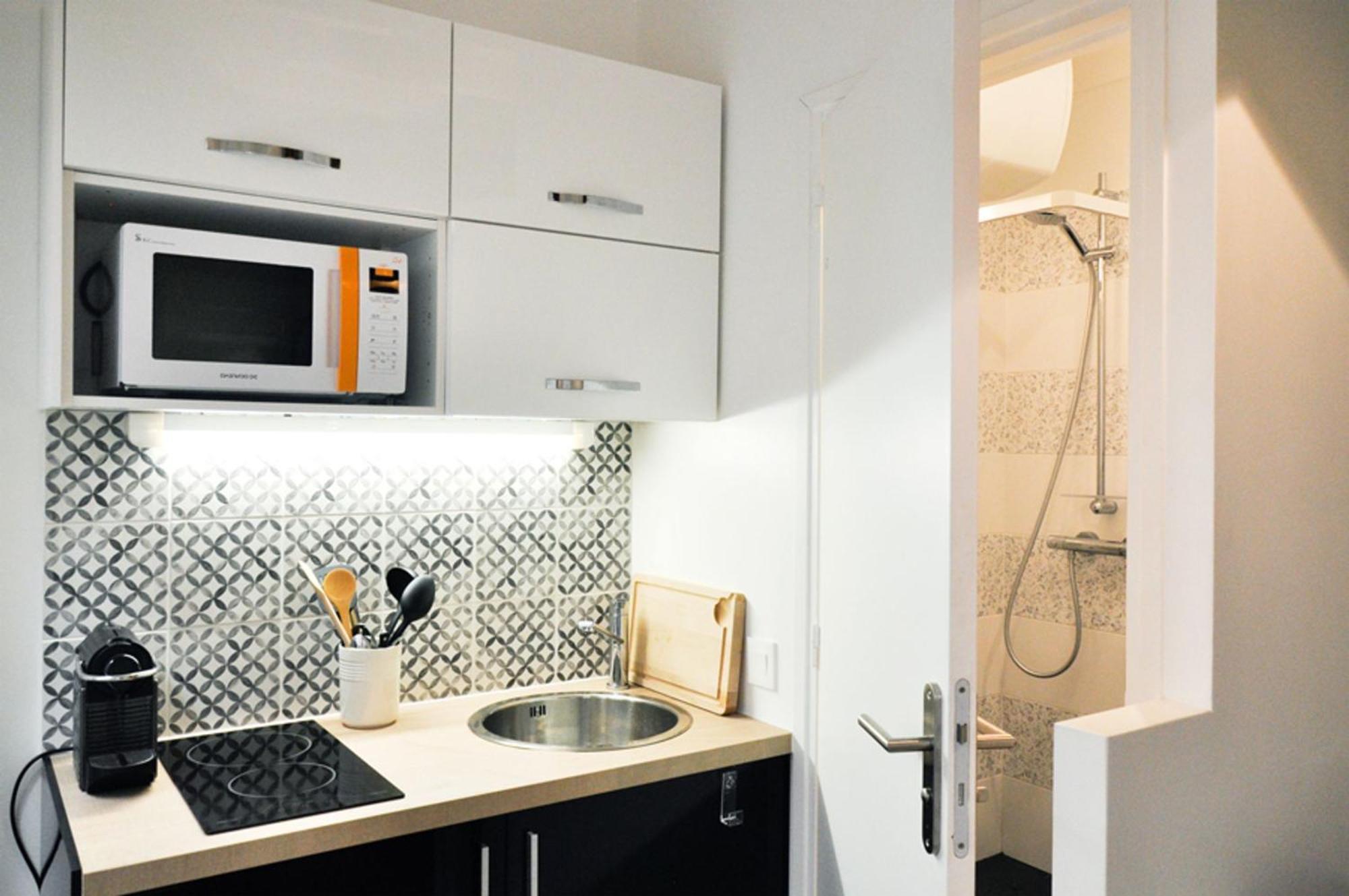 パリCharming Duplex In Montmartreアパートメント エクステリア 写真